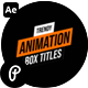 Typo Kit Box Titles for After Effects - VideoHive Item for Sale