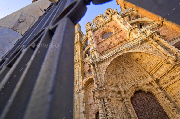 Cathedral Of Astorga, Astorga, Spain - Stock Photo - Images