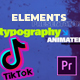 Typography and Modern TikTok Elements - VideoHive Item for Sale