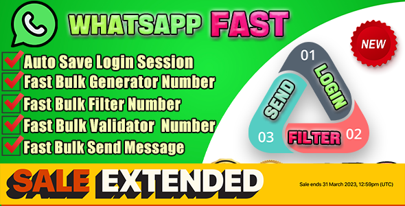 WhatsApp Phone Numbers Super Filter & Validator & Sender Pro 5.2.5