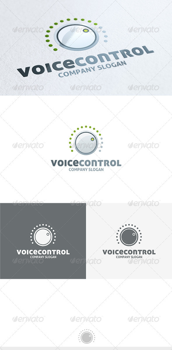 Voice Control Logo - Objects Logo Templates