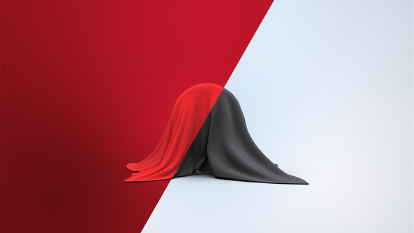 Red Cloth Reveal, Overlays Motion Graphics ft. 3d & background - Envato  Elements