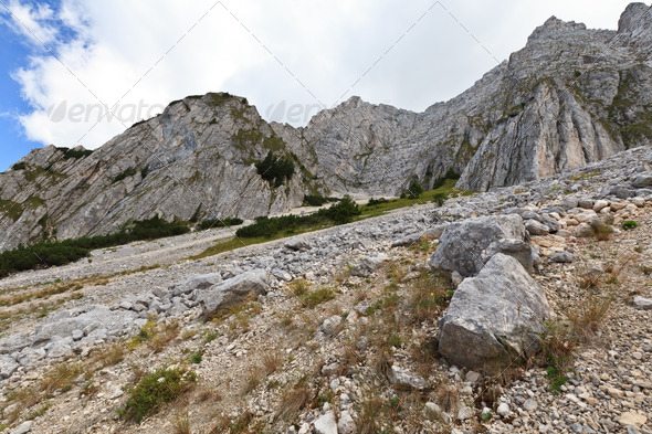 rocks and mountains - Stock Photo - Images