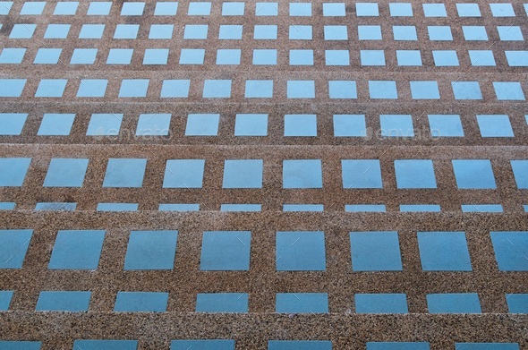 The geometry pattern of the tile floor - Stock Photo - Images