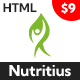 Nutritius - Nutrition & Health Services HTML Template