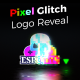 Pixel Glitch Logo Reveal - VideoHive Item for Sale