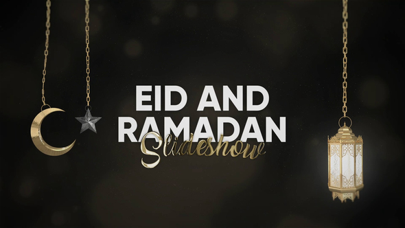 Golden Eid ad Ramadan Slideshow