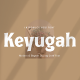 Keyugah – Serif Font