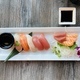 Overhead view of plated sushi - PhotoDune Item for Sale