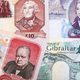 Gibraltar money, older serie, a business background - PhotoDune Item for Sale