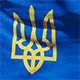 Fluttering in the wind Naval jack of Ukraine - VideoHive Item for Sale