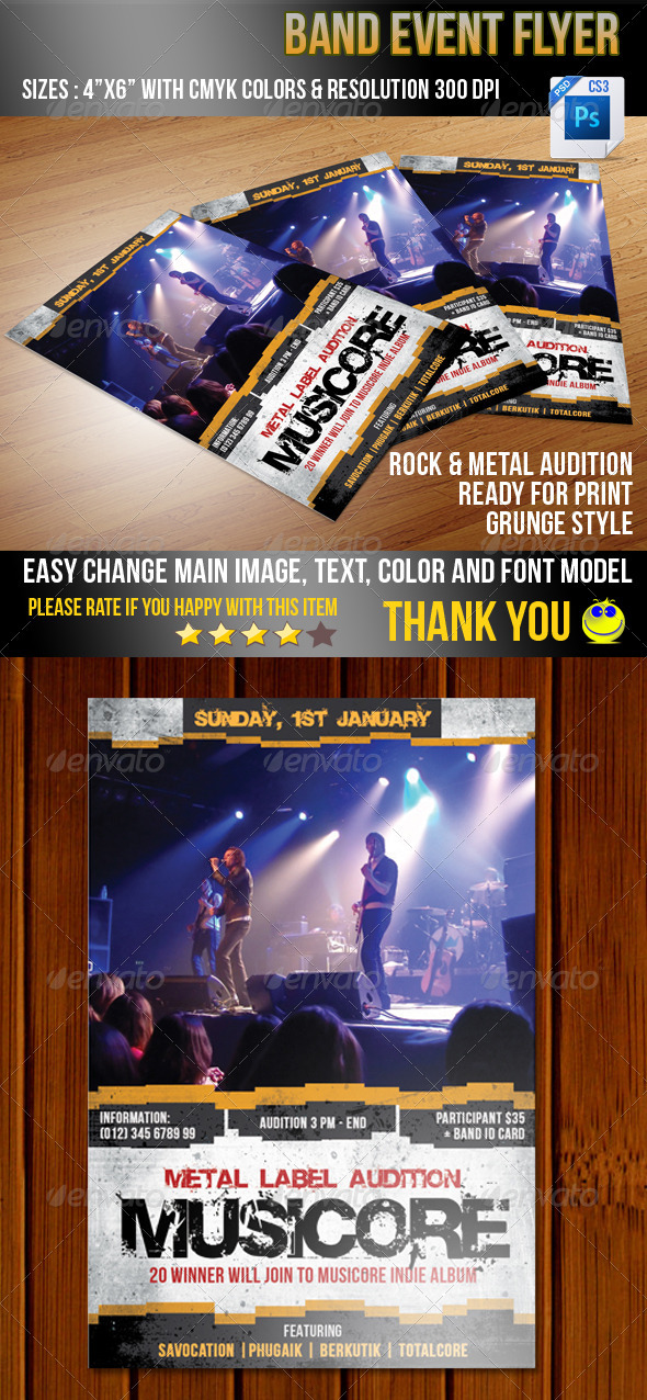 Band Event - Clubs & Parties Events