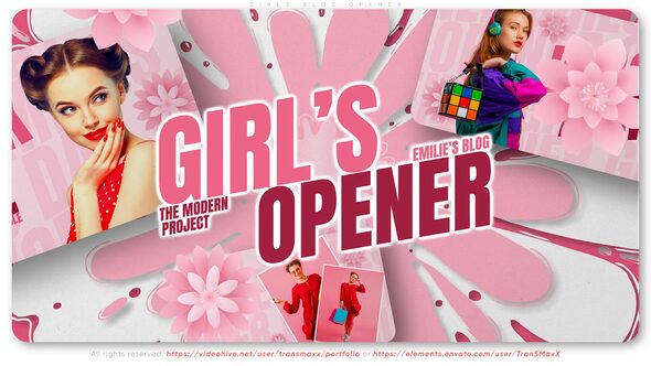 Girls Blog Opener