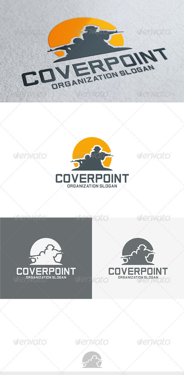 Cover-Point Logo - Humans Logo Templates