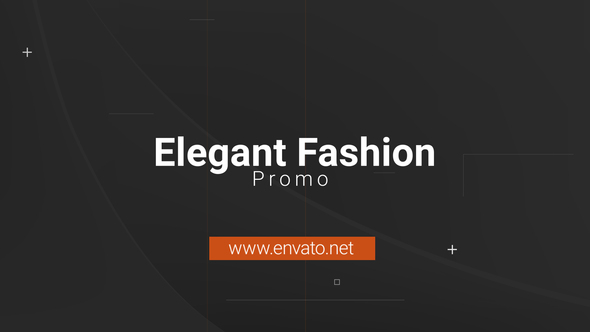 Elegant Fashion Promo broadcast-packages template preview