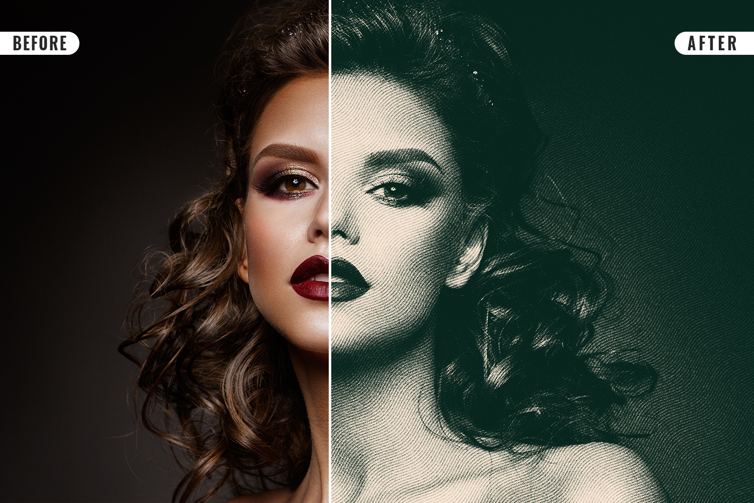 Engraved Photo Effect, Add-ons | GraphicRiver