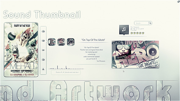 Login, A Minimal Presentation  Openers template preview