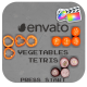 Vegetables Tetris | FCPX - VideoHive Item for Sale