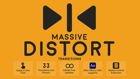 Massive Distrot Transitions Elements template preview