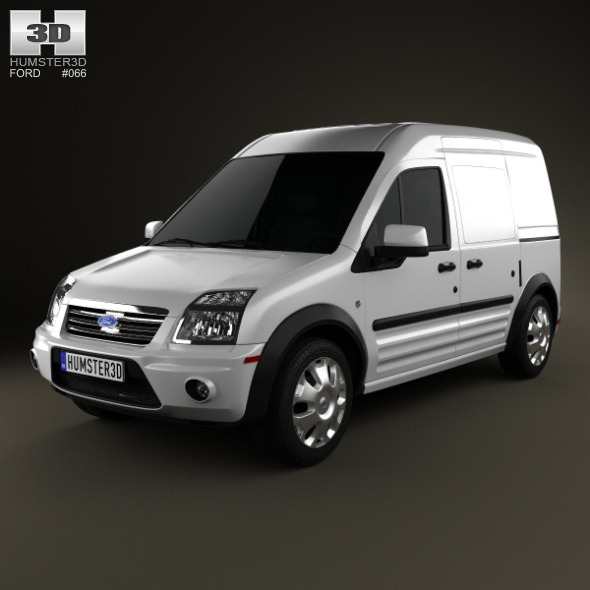 Ford Transit Connect LWB 2012 - 3DOcean Item for Sale