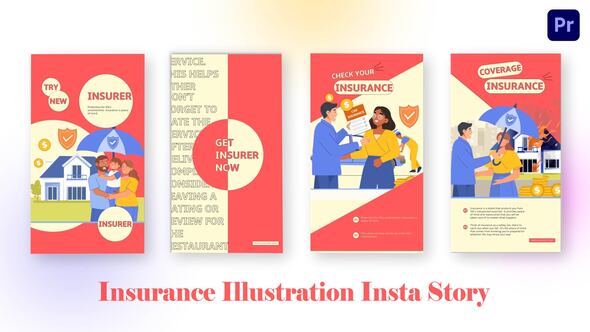 Property And Travel Insurance Instagram Story Premiere Pro Template