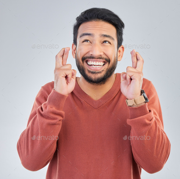 Man Thinking With Hand On Face Stock Photo, Picture and Royalty Free Image.  Image 11107449.