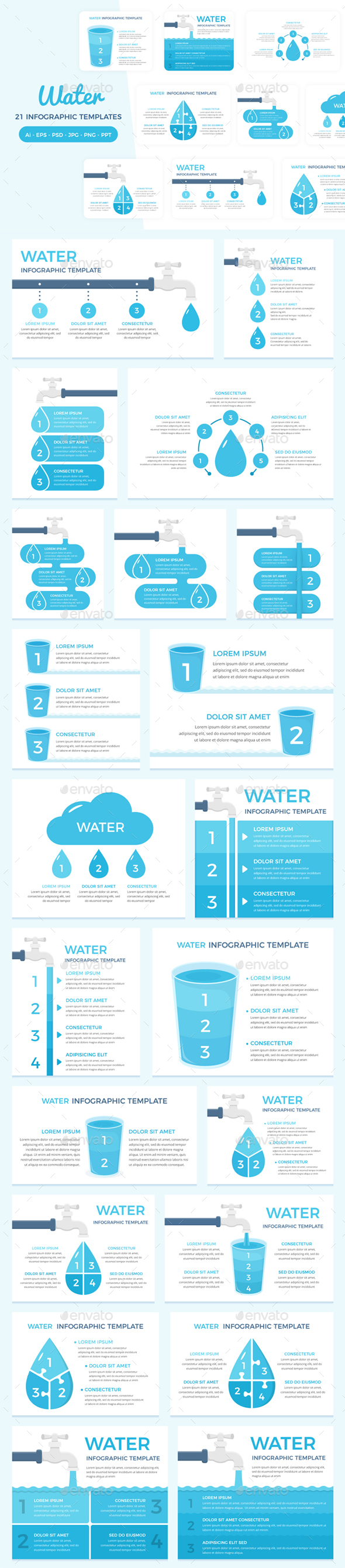[DOWNLOAD]Water - Infographic Templates