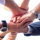 Hand arm part human people person touchhand together community business partnership group corporate  - PhotoDune Item for Sale