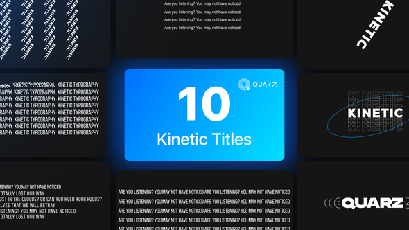 Kinetic Titles Vol. 01