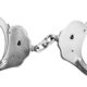 Handcuffs isolated on white background - PhotoDune Item for Sale