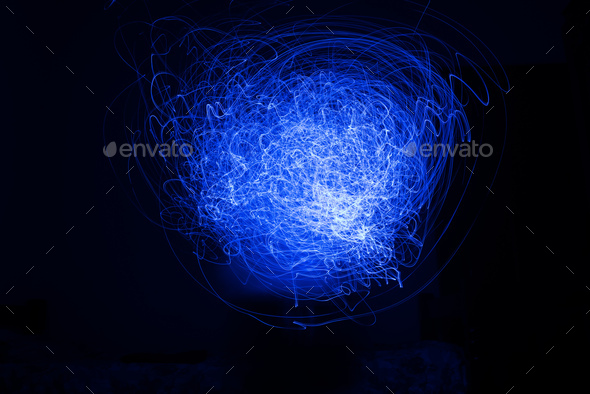 Abstract lightpaint background - Stock Photo - Images