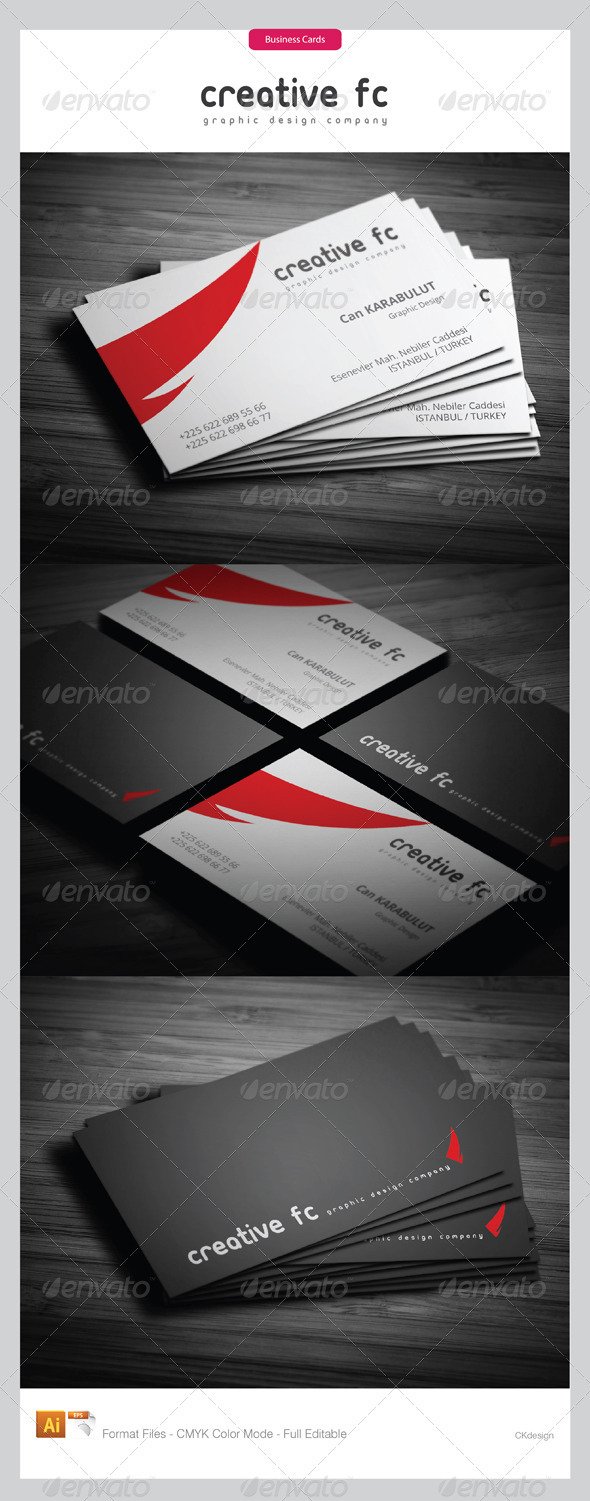 Corporate Business Cards 199 - Business Cards Print Templates