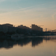 Budapest beautiful panoramic view at sunset - Margaret bridge - PhotoDune Item for Sale