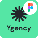 Ygency - Creative Web Agency Figma Template