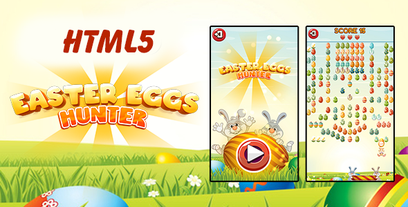 Easter Eggs Hunter Game - Collect The Eggs (HTML5) Easter Game