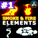 Smoke And Fire Elements Pack | DaVinci Resolve - VideoHive Item for Sale