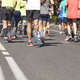 Marathon runners on the street. Healthy lifestyle. Athletes - PhotoDune Item for Sale