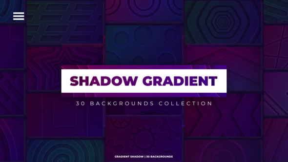 30 Shadow Gradient Backgrounds Elements template preview