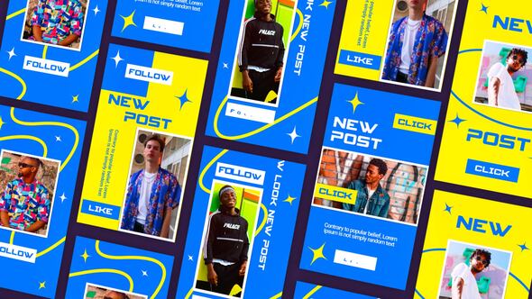 Creative Instagram Story Frames After Effects Template