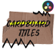 Torn Cardboard Titles for DaVinci Resolve - VideoHive Item for Sale