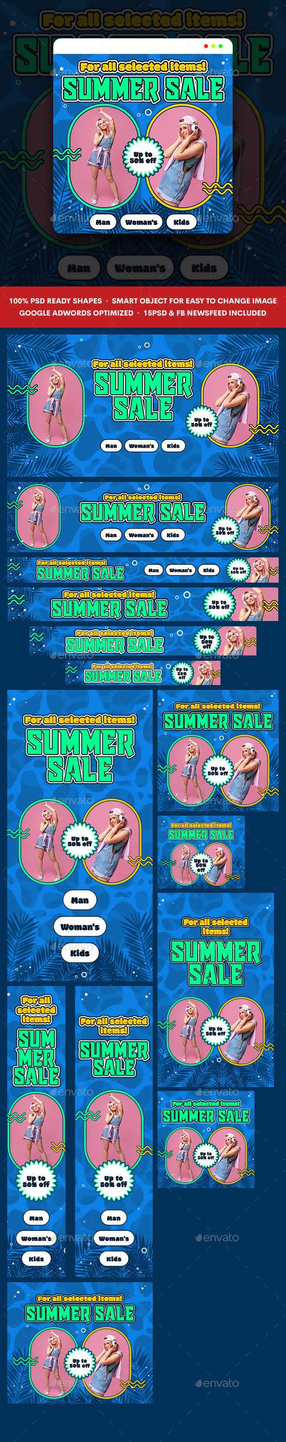 Summer Sale Banners Ad
