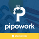 Pipowork - Plumbing Service Business Elementor Template Kits