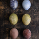 Easter eggs painted with natural dye - PhotoDune Item for Sale