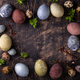 Easter eggs painted with natural dye - PhotoDune Item for Sale
