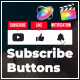 Subscribe Buttons | FCPX - VideoHive Item for Sale