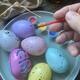 The process of dyeing eggs for Easter holidays - PhotoDune Item for Sale