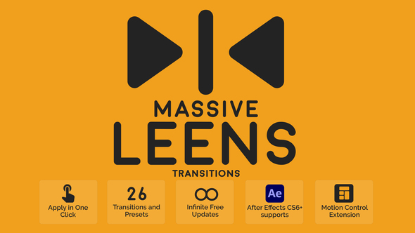 Massive Leens Transitions Elements template preview