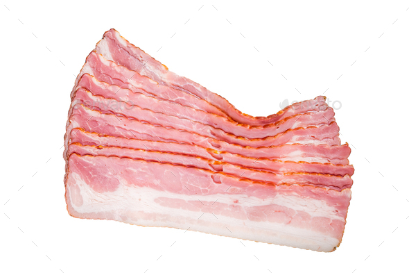 strip of bacon drawing