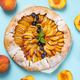 Fruit galette, composition for tasty food concept, top view - PhotoDune Item for Sale