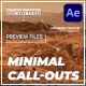 Minimal Call-Outs - VideoHive Item for Sale